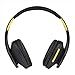 PowerLocus Bluetooth Over-Ear Headphones, Wireless Stereo Foldable Headphones Wireless and Wired Headsets with Built-in Mic, Micro SD/TF, FM for iPhone/Samsung/iPad/PC (Black/Yellow)thumb 3