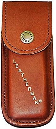 Leatherman 4" Original Brown Wave Leather Belt Sheath Features, 938650