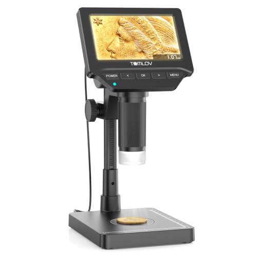 TOMLOV DM4W Digital Microscope with Scale