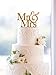 [USA-SALES] Mr and Mrs Sign, Bride And Groom Cake Topper Gold, Wedding Decorations, by Usa-Sales Seller