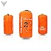 Forbidden Road Portable Single Sleep Bag 3 Season Sleeping Bag for Camping Hiking Backpacking - Compression Bag Included (Orange, 15 ℃ / 60 ℉)