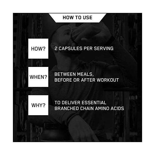 Optimum-Nutrition-BCAA-1000-Powder-Branched-Chain-Amino-Acids-with-L-Leucine-L-Isoleucine-and-L-Valine-Unflavoured-BCAA-Supplements-200-Servings-400-Capsules Optimum Nutrition BCAA 1000 Branch Chain Amino Acids with L-Leucine, L-Isoleucine and L-Valine. BCAA supplement by ON…