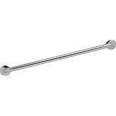 PROFLO PFGB36BS4 36" Stainless Steel Grab Bar - Polished Chrome