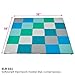ECR4Kids ELR-031F-CT Softzone Patchwork Toddler Foam Play Mat, 58