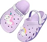 Bayby Girls Clogs Garden Slip On Water Shoes for