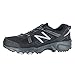 New Balance Men's MT410BS4 Trail Shoe, Black/Silver, 10.5 D US
