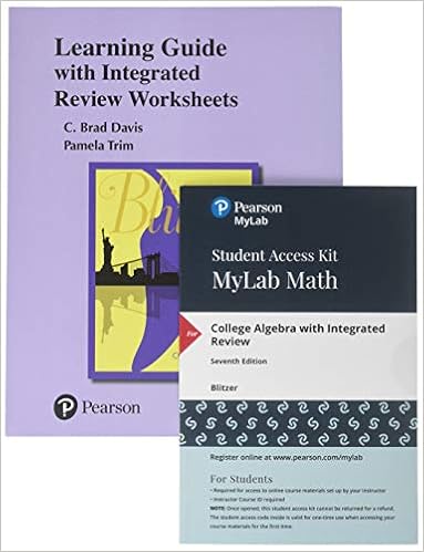blitzer college algebra homework help