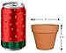 My Urban Crafts 16 Pcs Small Terracotta Pots 2.5 x 3 inch Mini Flower Clay Pots with Drainage Hole Ceramic Pottery Terra Cotta Planter for Succulents and Cactus, Wedding Favors and Baby Shower Favors