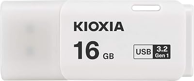 KIOXIA TransMemory U301 USB 3.2 128GB Flash Drive - Fast Transfer, Portable