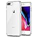 TENOC Phone Case Compatible for Apple iPhone 8 Plus and iPhone 7 Plus 5.5 Inch, Crystal Clear Ultra Slim Cases Soft TPU Cover Full Protective Bumper primary