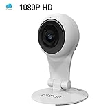 FSMART Wifi Camera, 1080P Wireless Surveillance Indoor Security Video Home Camera System with Cloud Service Motion Detection Night Vision Two Way Audio