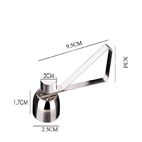 Zantado Egg Topper Cutter with Stainless Steel, Egg Cracker Tool of Soft Hard Boiled Egg Cutter Smooth Round Opening. Eggshell Cutter Easy to Use and Work in Your Kitchen. Love Eggs