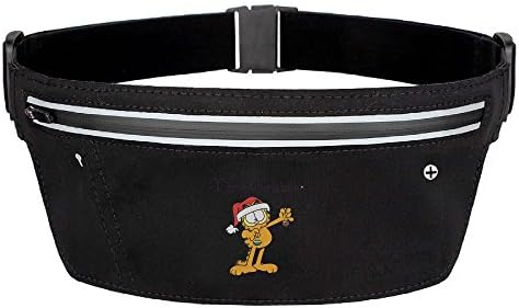 CGHNG Outdoor Bumbag Garfield Christmas Mini Dumpling Waist Bag Packs Hip Bags For Women Man Outdoors Workout - Great For Running Hiking Travel Sport Fishing
