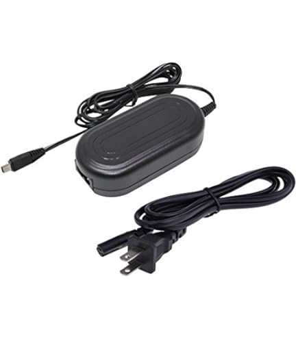 Amazon.com : Compact Power Adapter Charger for Canon VIXIA Mini
