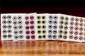 CLEAR CURE ADHESIVE EYES 10MM 3/8 AGATE