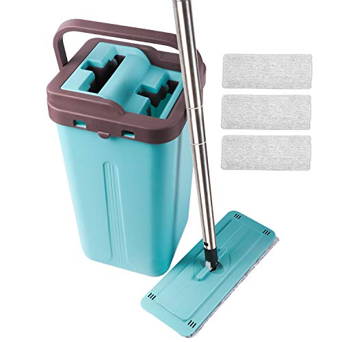 Buy Kalokelvin Flat Bucket Mop Set Wash 