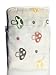 LUXEHOME Cotton Baby Sleeping Bag with Cute Mushroom Pattern - 100% Natural Cotton Wearable Blanket (X-Large)