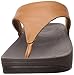 FitFlop Women's Lulu Thong Sandal,Toffee Tan,7 M US
