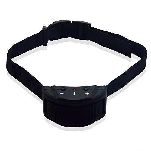 Ipow Basic Dog No Bark Control Anti-bark Shock Training Collar with 7 Levels Correction (With battery)