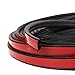 Loobani Car Weatherstrip Rubber Strip Seal for Automotive Doors Window Engine Cover (B Shape, 5M)