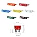 Winlyn 140pcs ATO / APR / ATC Fuse Car Kit Assorted Auto Car Truck Standard Blade Fuse Assortment 2A 3A 5A 7.5 A 10A 15A 20A 25A 30A 35A 40A Car Boat Truck SUV Automotive Replacement Fuses Puller