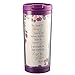 I Know The Plans 9 oz Insulated Break Resistant Polymer Travel Coffee Mug Tumbler with Design Wrap, Pop-Open Lid in Purple - Jeremiah 29:11
