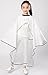Kids Haircut Salon Cape, Hair Cutting Cape for Kid, Child Shampoo Waterproof Capes with Clear Viewing Window