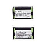 2 Pack Sony BP-HP550-11 Battery - Replacement for Sony BP-HP550-11 Headphone Battery