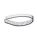 Woman Man Boy Girl Black Metal Soccer Sports Hair Headband Hair Band Jewelry