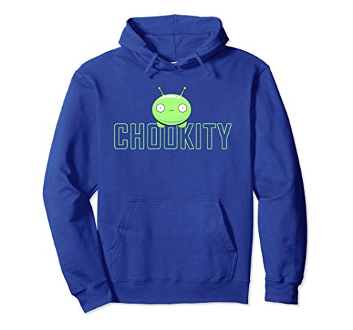 Unisex final space mooncake chookity hoodie large royal blue