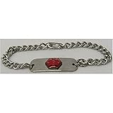 Medical Alert Emergency ID Bracelet - "Epilepsy" By Apex Healthcare Products