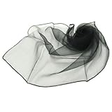 Black Thin Square Fashion Neck Scarf Tie Head Wrap - Many Colours Available
