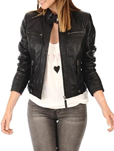ExcentoutwearWomen Leather Jacket - Lambskin Winter Vintage Bomber Biker Fashion Jackets