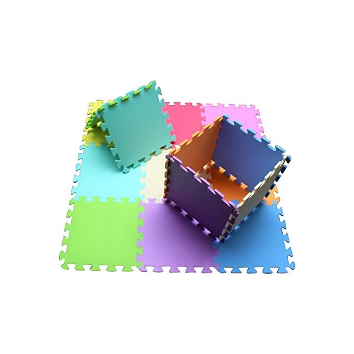 Buy EVA Interlocking Flooring Activity Play Soft Foam MAT Set Tiles Children Kids 10 SQ FT
