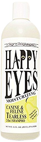 Chris Christensen Happy Eyes Tearless Shampoo for Pets,16 fl. oz.