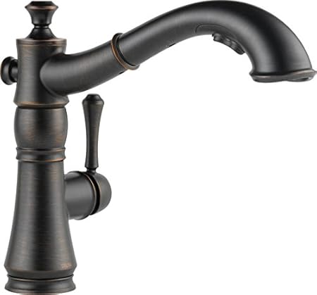 Delta Faucet Cassidy Single Handle Kitchen Sink Faucet With Pull
