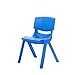 ECR4Kids School Stack Resin Chair (6-Pack), 12