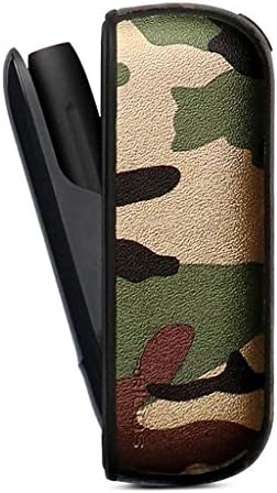 Karazhan - Protective Case Storage Bag Cover Carrying Holder Wallet Pouch Camo Anti-Slip for IQOS 3.0 Electronic Cigarette (Green)