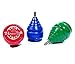 Authentic THROWBAK SPIN TOPS [Classic Wooden Trompos] - 100% Made in the USA [Set of 3]