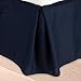 Nestl Navy Blue Bed Skirt King Size - King Bed Skirt 14 Inch Drop - Brushed Microfiber Bed Skirts - Hotel Quality Pleated Bed Skirt - Shrinkage & Fade Resistant