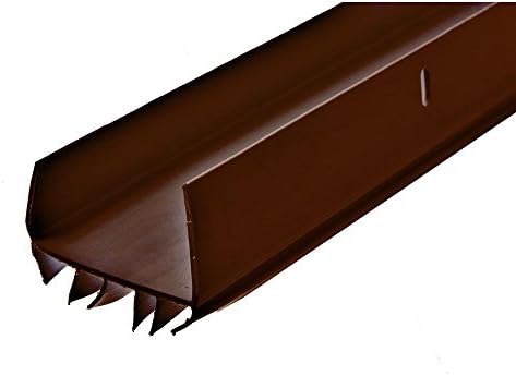 Frost King Brown Vinyl Door Sweep 1 pk