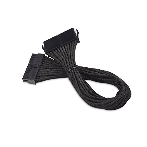 Cable Matters 24-Pin ATX Power Supply M/F Extension Cable - 12 Inches