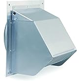 Broan-Nutone 6" Round Duct Wall Cap, Aluminum 641-1 Each