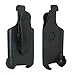 For Samsung Rugby II A847 Black Swivel Belt Clip Holster