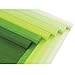 Just Artifacts Premium Crepe Paper Rolls - 8ft Length/20in Width (6pcs, Color: Shades of Green)