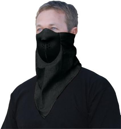 NEODANNA, 100% COTTON BANDANNAW/NEOPRENE, BLACK, Manufacturer: ZANheadgear, Manufacturer Part Number: WNEO114-.