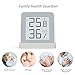 Homidy Digital Hygrometer Indoor Thermometer, 360°HD E-Ink Display Humidity Gauge Room Humidity Monitor Industrial Grade High Accuracy Temperature Humidity Meter