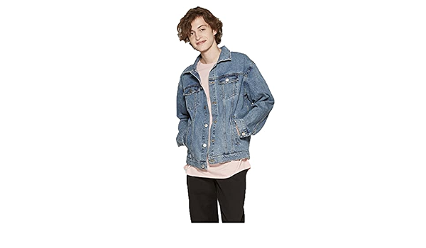 Long Sleeve Vintage Wash Jean Jacket 