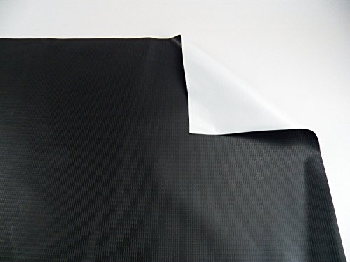 50 X 70 9 Oz Vinyl Gym Floor Tarp Black White Winter Guard
