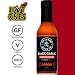 Bravado Spice Black Garlic Carolina Reaper | Hot Ones Hot Sauce | Gluten Free | Vegan | All Natural